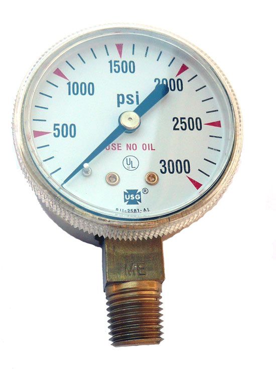 Датчик регулятора кислорода - 3,000 psi