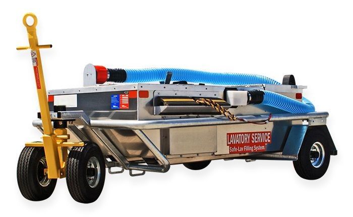 Электрическая тележка для обслуживания туалета "Safe-Lav" LC180-RJ2E-SL