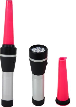 Светодиодный LED фонарик с конусом